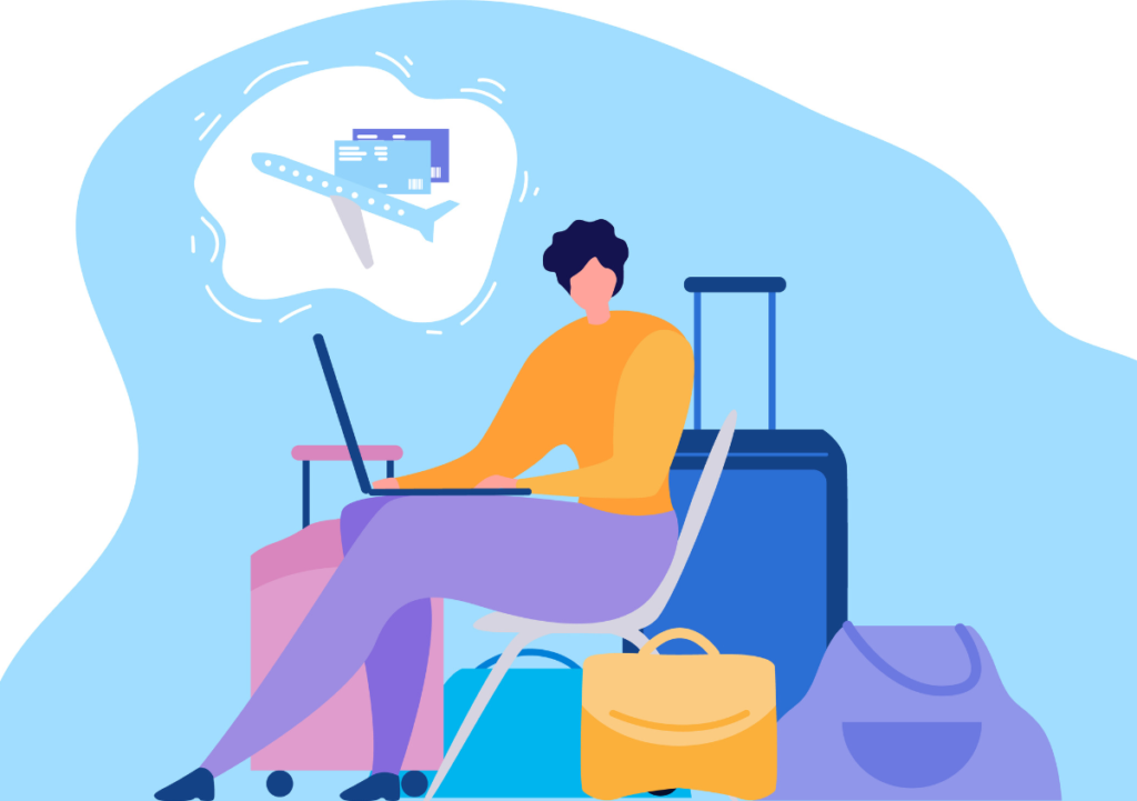 an employee getting business travel policy compliance