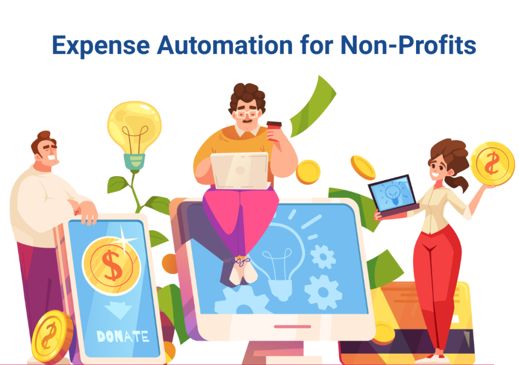 expense automation for non profit organizations with people using laptops